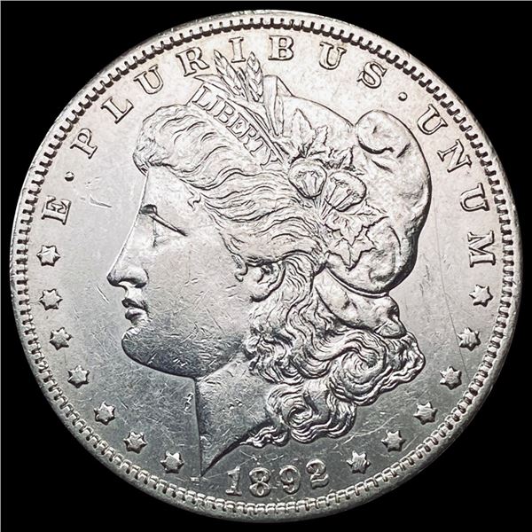 1892-S Morgan Silver Dollar CLOSELY UNCIRCULATED