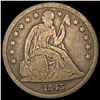 Image 1 : 1843 Seated Liberty Dollar NICELY CIRCULATED