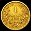 Image 2 : 1849 Rare Gold Dollar CLOSELY UNCIRCULATED