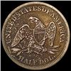 Image 2 : 1859-O Seated Liberty Half Dollar CLOSELY UNCIRCULATED