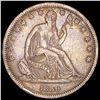 Image 1 : 1839 Seated Liberty Half Dollar CLOSELY UNCIRCULATED
