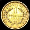 Image 2 : 1853 Rare Gold Dollar CLOSELY UNCIRCULATED