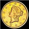 Image 1 : 1851 Rare Gold Dollar CLOSELY UNCIRCULATED