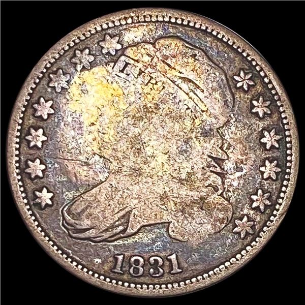 1831 Capped Bust Dime NICELY CIRCULATED