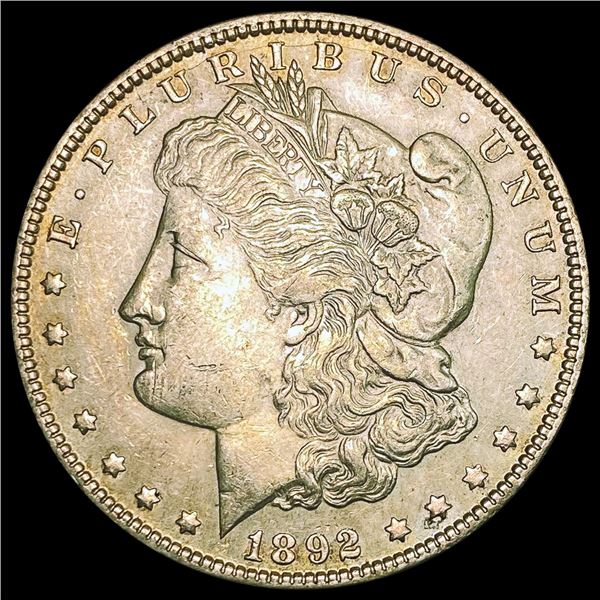 1892 Morgan Silver Dollar CLOSELY UNCIRCULATED