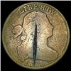 Image 1 : 1801 Draped Bust Large Cent NICELY CIRCULATED