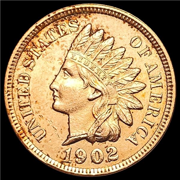 1902 RD Indian Head Cent UNCIRCULATED