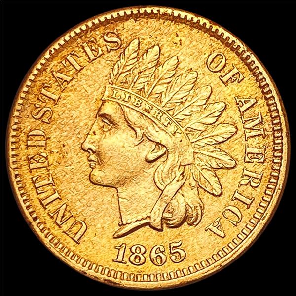 1865 RD Indian Head Cent UNCIRCULATED