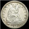 Image 1 : 1854 Arrows Seated Liberty Quarter CLOSELY UNCIRCULATED