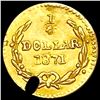Image 2 : 1871 Rare Gold Dollar HIGH GRADE