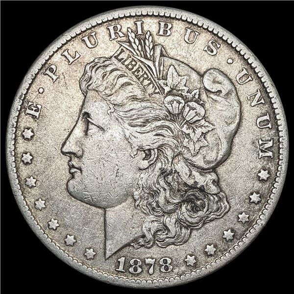 1878-CC Morgan Silver Dollar LIGHTLY CIRCULATED