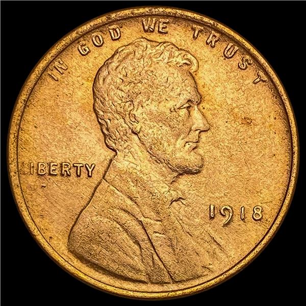 1918 RD Wheat Cent UNCIRCULATED