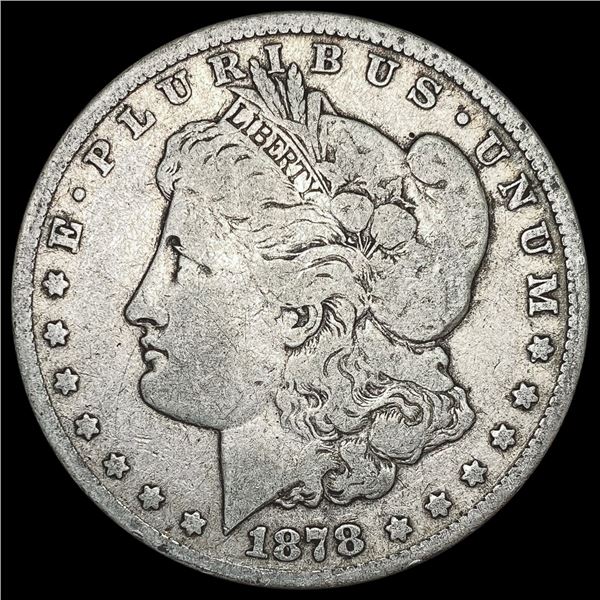 1878-CC Morgan Silver Dollar NICELY CIRCULATED