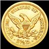 Image 2 : 1851 $2.50 Gold Quarter Eagle ABOUT UNCIRCULATED