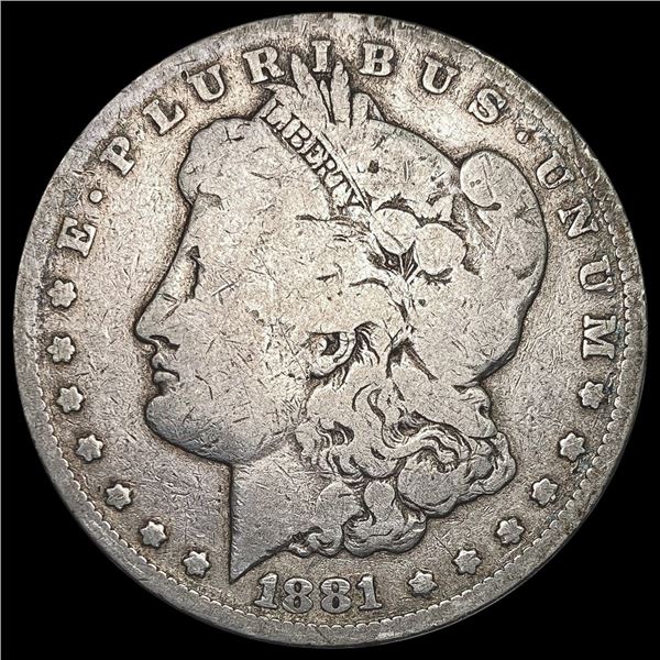1881-CC Morgan Silver Dollar NICELY CIRCULATED