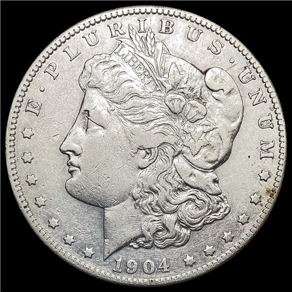1904-S Morgan Silver Dollar CLOSELY UNCIRCULATED