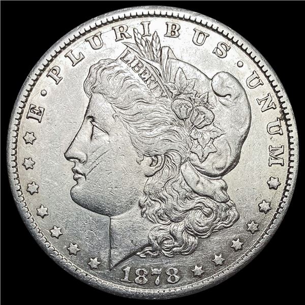 1878-CC Morgan Silver Dollar CLOSELY UNCIRCULATED