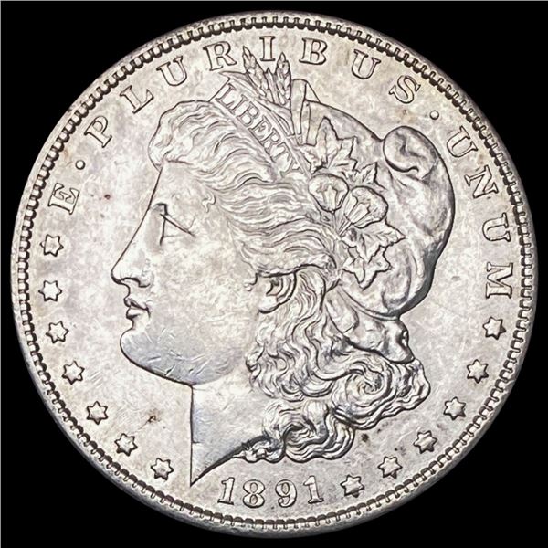 1891-S Morgan Silver Dollar UNCIRCULATED