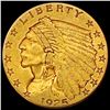 Image 1 : 1925 $2.50 Gold Quarter Eagle ABOUT UNCIRCULATED