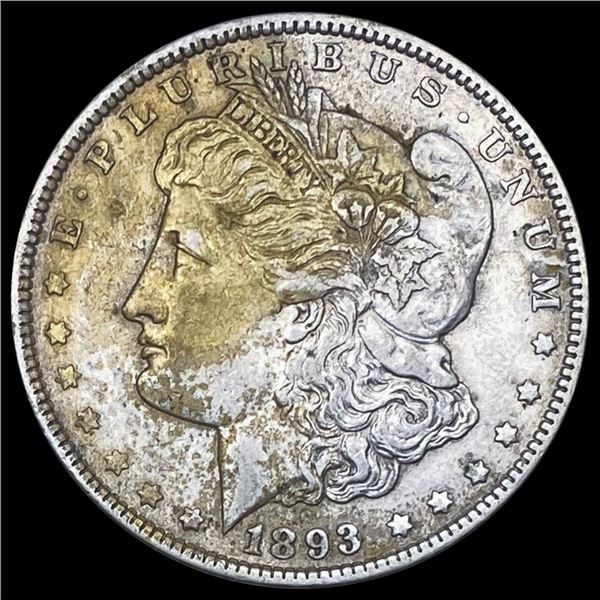1893 Morgan Silver Dollar CLOSELY UNCIRCULATED