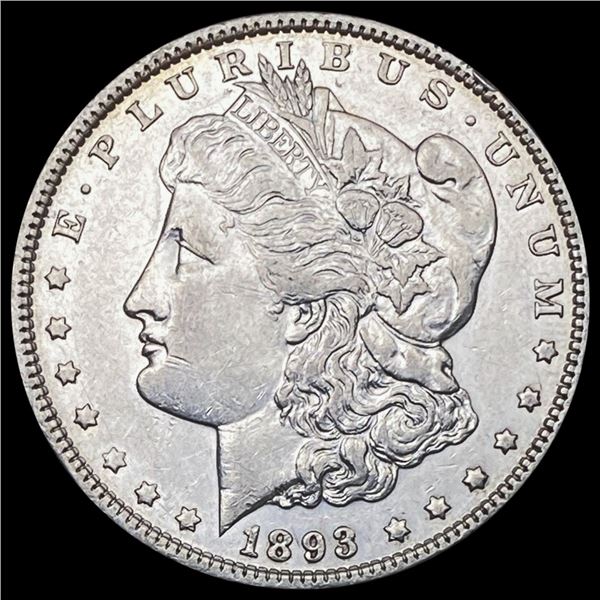 1893 Morgan Silver Dollar CLOSELY UNCIRCULATED