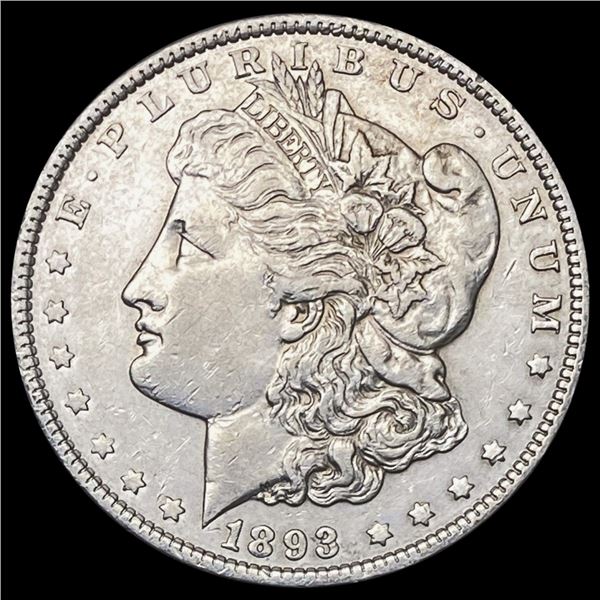 1893 Morgan Silver Dollar CLOSELY UNCIRCULATED