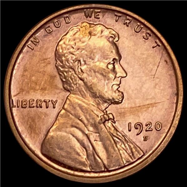 1920-D RED Wheat Cent UNCIRCULATED