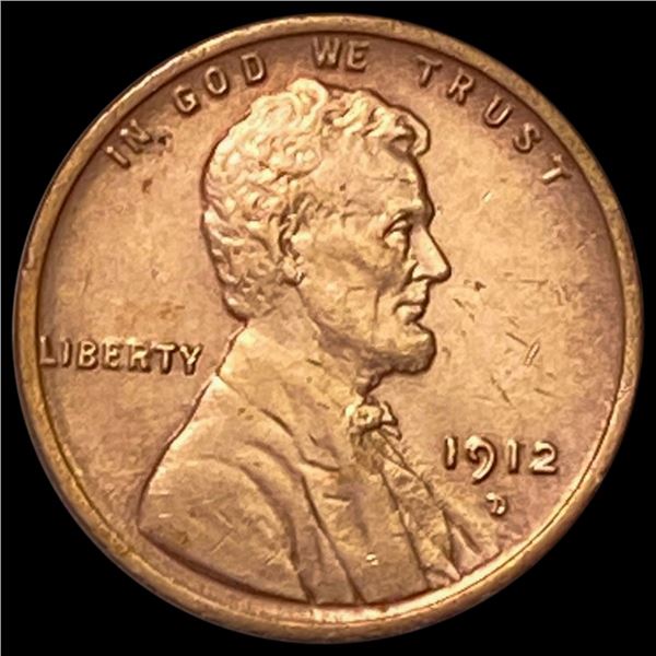 1912-D RED Wheat Cent UNCIRCULATED
