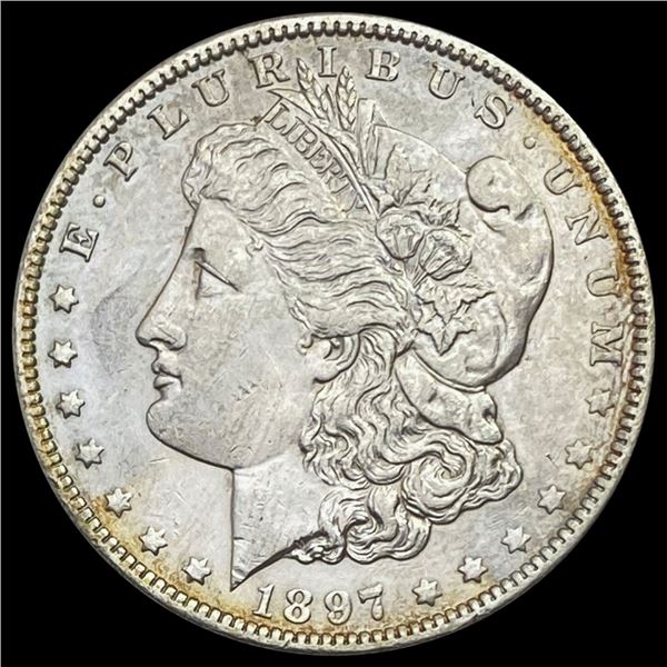 1897-O Morgan Silver Dollar CHOICE AU