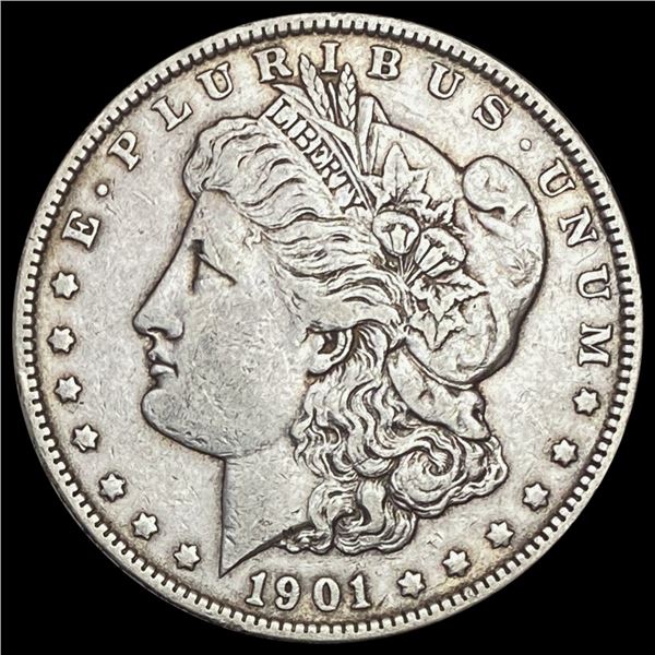1901 Morgan Silver Dollar CLOSELY UNCIRCULATED