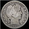 Image 1 : 1904-S Barber Half Dollar NICELY CIRCULATED