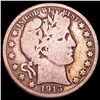 Image 1 : 1913 Barber Half Dollar NICELY CIRCULATED