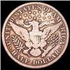 Image 2 : 1913 Barber Half Dollar NICELY CIRCULATED