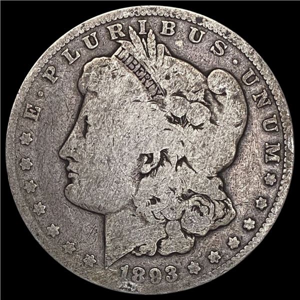 1893 Morgan Silver Dollar NICELY CIRCULATED