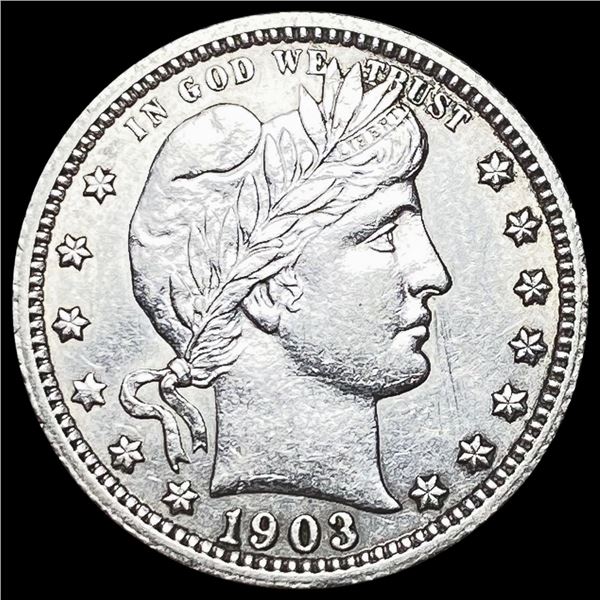 1903 Barber Quarter CLOSELY UNCIRCULATED