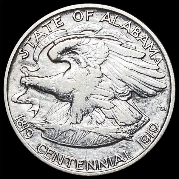 1921 Alabama Centennial Half Dollar CHOICE AU