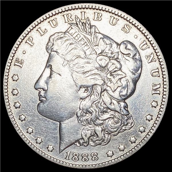 1888 Morgan Silver Dollar NEARLY UNCIRCULATED