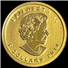 Image 1 : 2014 Canada 1/10 oz Gold Maple Leaf SUPERB GEM BU