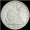 1854 Seated Liberty Half Dollar LIGHTLY CIRCULATED
