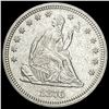 1876 Seated Liberty Quarter CHOICE AU