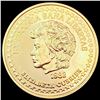 1982 Elizabeth Currier Gold Medallion 0.075oz GEM PROOF