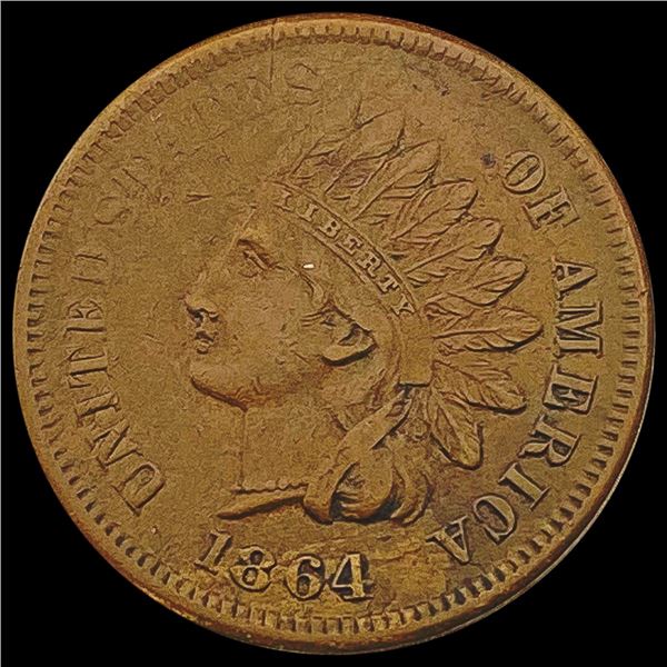 1864 Indian Head Cent NEARLY UNCIRCULATED