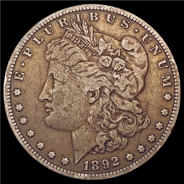 1892-S Morgan Silver Dollar LIGHTLY CIRCULATED