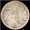Image 1 : 1858 Silver Three Cent AU UNCIRCULATED UNCIRCULATED