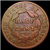 Image 2 : 1828 Classic Head Half Cent NICELY CIRCULATED