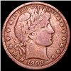 Image 1 : 1908-O Barber Half Dollar NICELY CIRCULATED