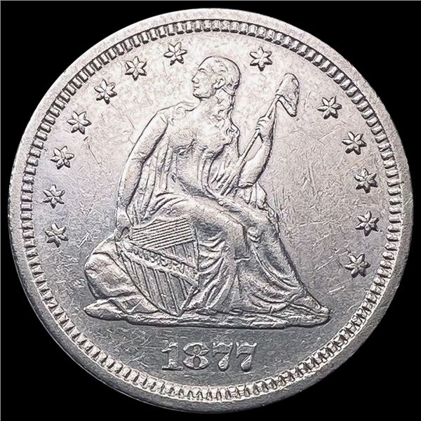 1877-S Seated Liberty Quarter UNCIRCULATED UNCIRCULATED