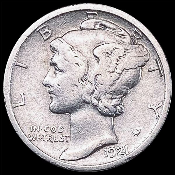 1921-D Mercury Dime LIGHTLY CIRCULATED LIGHTLY CIRCULATED