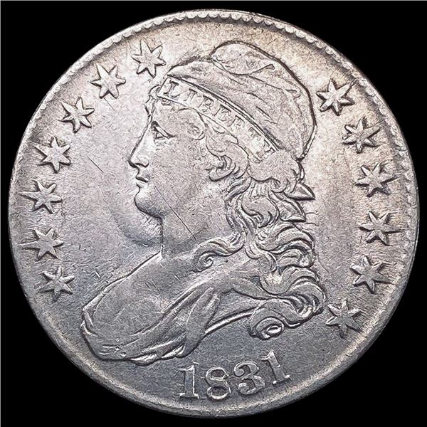1831 Capped Bust Half Dollar LIGHTLY CIRCULATED LIGHTLY CIRCULATED