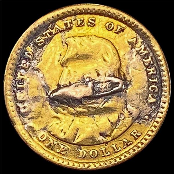 1905 Lewis and Clark Exposition Dollar CLOSELY UNC CLOSELY UNCIRCULATED